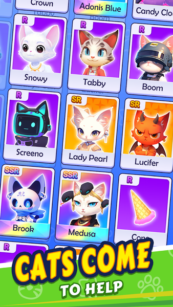 Hopping Cats: Music Game - عکس بازی موبایلی اندروید