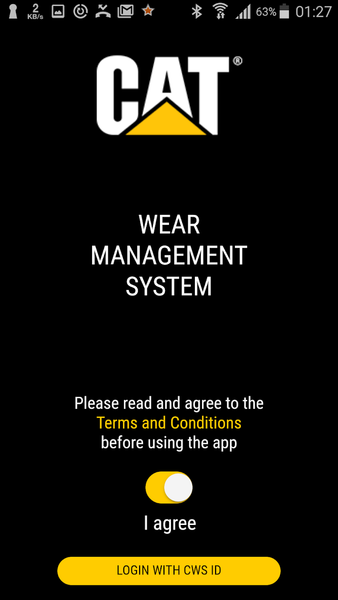 Cat® Wear Management System - عکس برنامه موبایلی اندروید