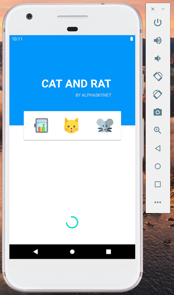 cat and rat - Gameplay image of android game