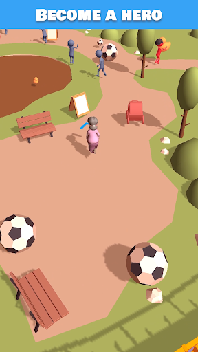 Catch the thief 3D - Gameplay image of android game