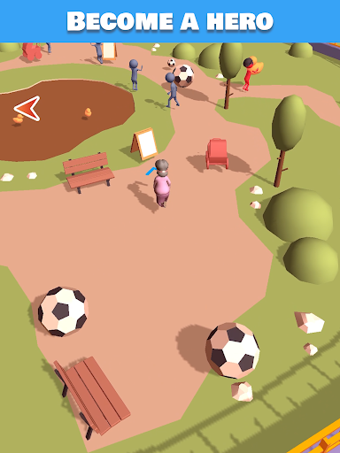 Catch the thief 3D - Gameplay image of android game