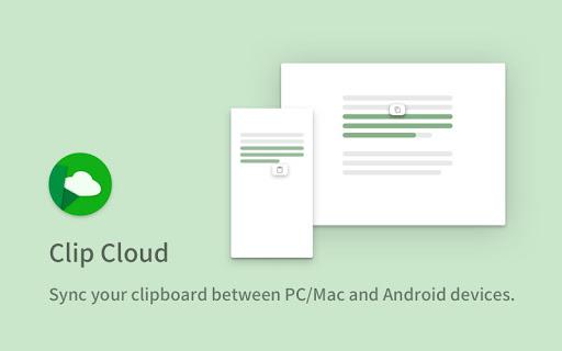 Clip Cloud - Clipboard Sync between PC and Android - Image screenshot of android app
