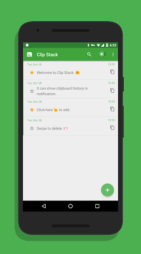 Clip Stack - Clipboard Manager (Free, No-Ads) - Image screenshot of android app