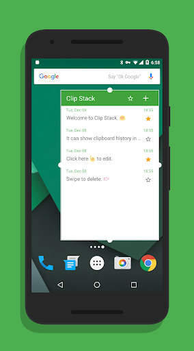 Clip Stack - Clipboard Manager (Free, No-Ads) - Image screenshot of android app