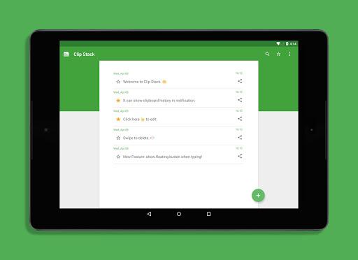 Clip Stack - Clipboard Manager (Free, No-Ads) - عکس برنامه موبایلی اندروید