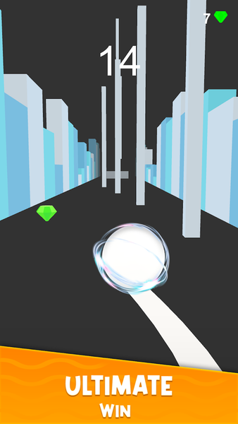 ۳D Ball Catch Up - Racing Ball - عکس بازی موبایلی اندروید