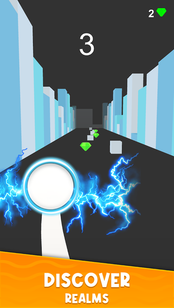 ۳D Ball Catch Up - Racing Ball - عکس بازی موبایلی اندروید