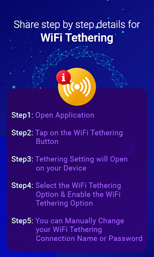 WiFi Tethering: Share Internet - Image screenshot of android app