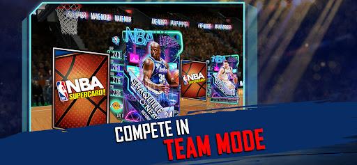 NBA SuperCard Basketball Game - Image screenshot of android app
