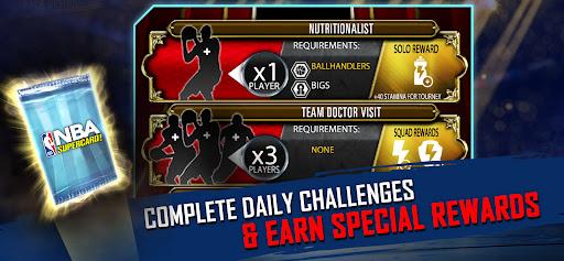 NBA SuperCard Basketball Game - Image screenshot of android app