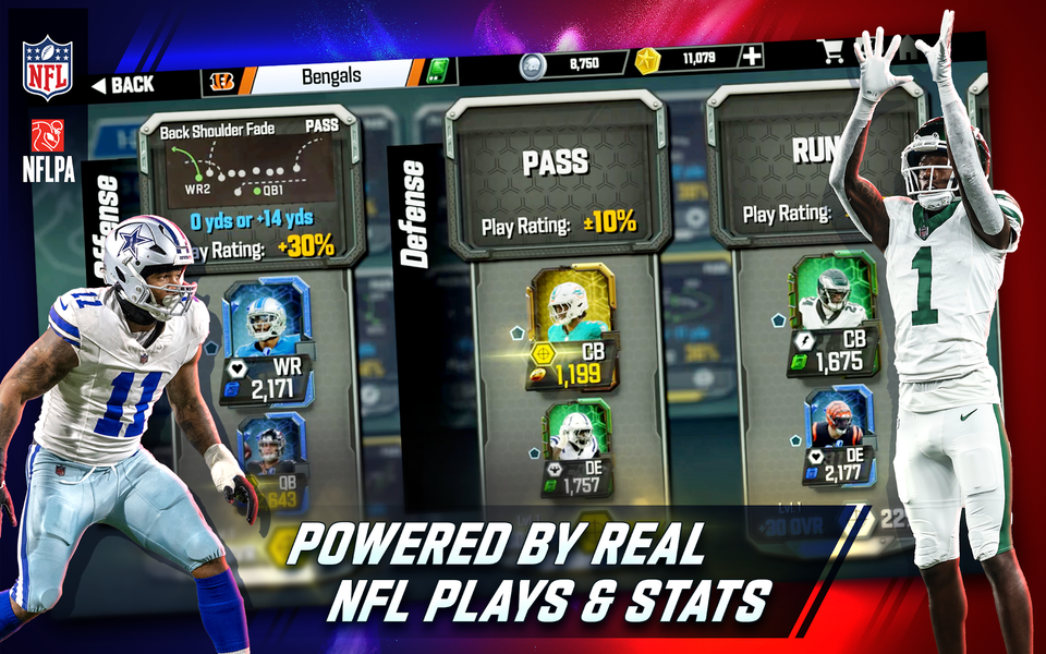 NFL 2K Playmakers Card Battler - Gameplay image of android game