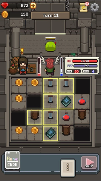 Dungeon Swag : Slime! - Gameplay image of android game