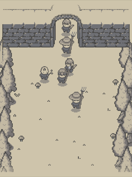 Retro Knights - Gameplay image of android game