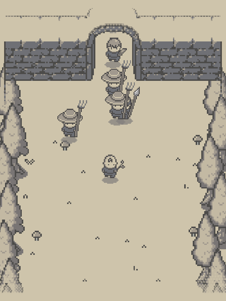 Retro Knights - Gameplay image of android game