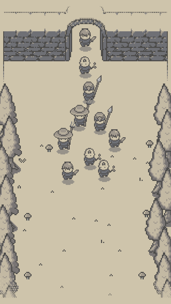 Retro Knights - Gameplay image of android game