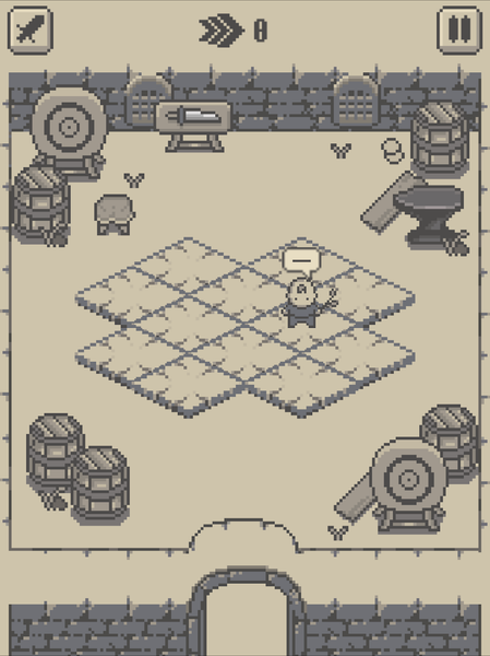 Retro Knights - Gameplay image of android game
