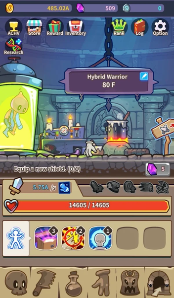 Hybrid Warrior : Overlord - Image screenshot of android app