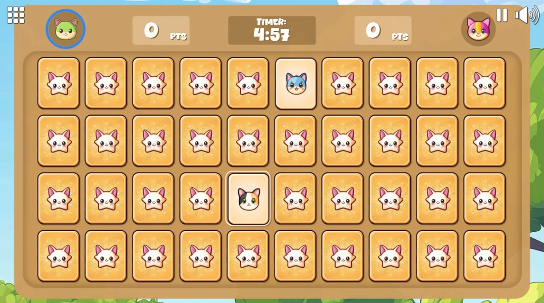 CatLowe Memory Card - Gameplay image of android game