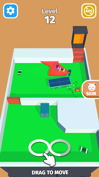 Cat Ninja Escape - Gameplay image of android game