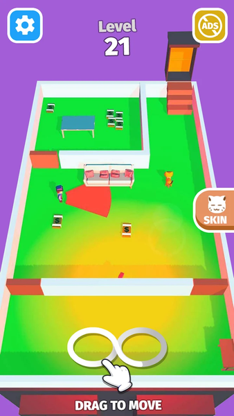 Cat Ninja Escape - Gameplay image of android game
