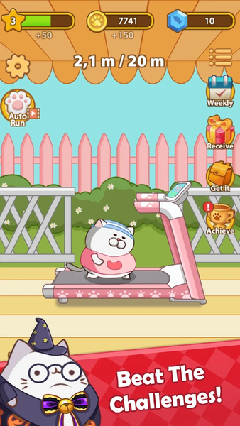 Cat Run - Kitty Rush - Gameplay image of android game