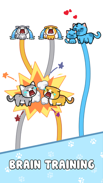 Cat Rush: Draw Puzzle Game - عکس بازی موبایلی اندروید