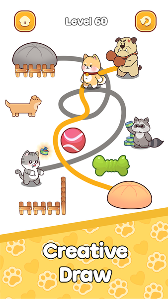 Bad Cat Chaos: Rush to Sleep - Gameplay image of android game