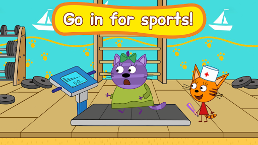 Kid-E-Cats: Animal hospital - Gameplay image of android game