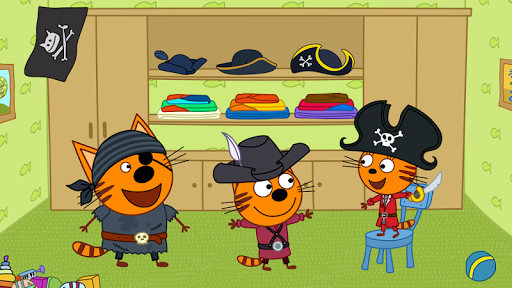 Kid-E-Cats: Pirate treasures - Gameplay image of android game