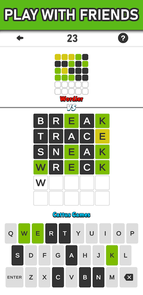 Wordzy : Daily Word Game - عکس بازی موبایلی اندروید