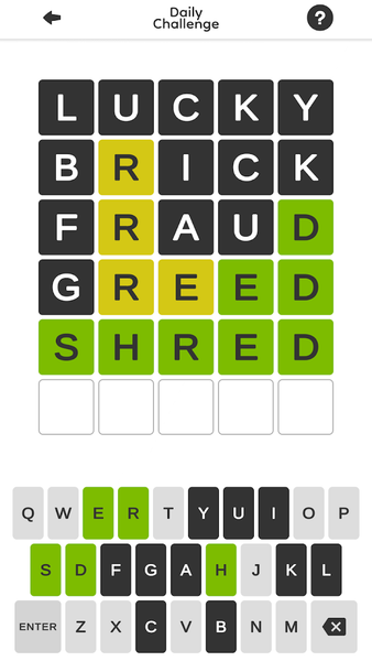 Wordzy : Daily Word Game - عکس بازی موبایلی اندروید