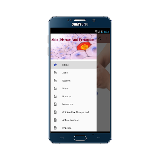 Skin Diseases - عکس برنامه موبایلی اندروید