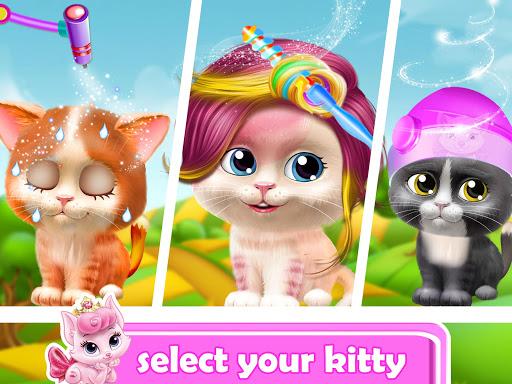 Pet Kitty Hair Salon - Gameplay image of android game