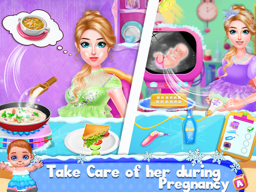 Ice Princess Mom and Baby Game - عکس بازی موبایلی اندروید