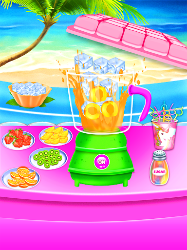 Rainbow Ice Slushy Maker - Image screenshot of android app