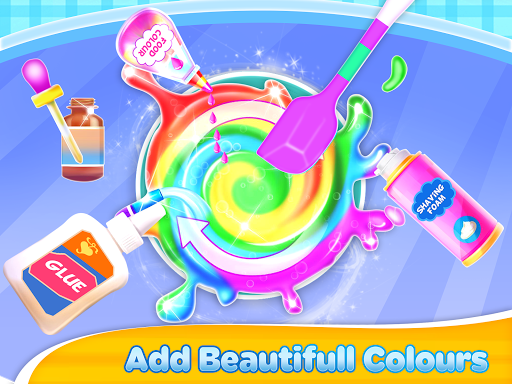 Fluffy Slime Maker DIY Rainbow Fun - عکس برنامه موبایلی اندروید