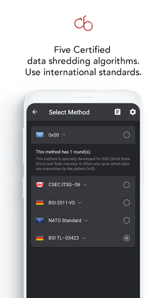 Data Eraser App - Wipe Data - Image screenshot of android app