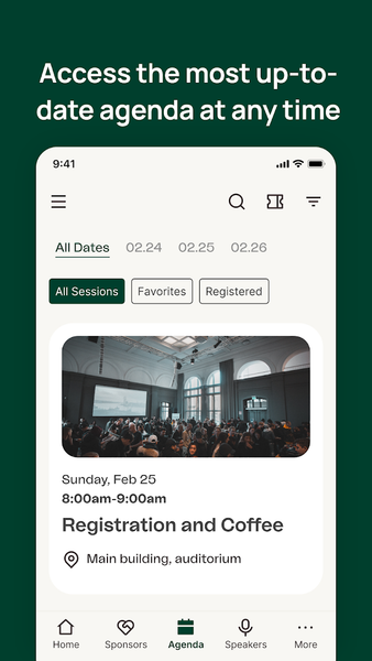 CBRE Events - Image screenshot of android app