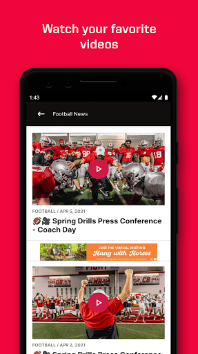 Ohio State Buckeyes - Image screenshot of android app
