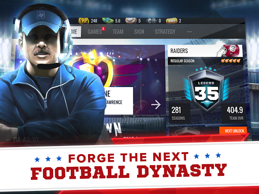 CBS Sports Franchise Football - Gameplay image of android game