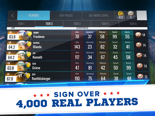 CBS Sports Franchise Football - Gameplay image of android game