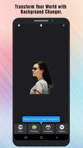 Background Changer: AI Powered - Image screenshot of android app
