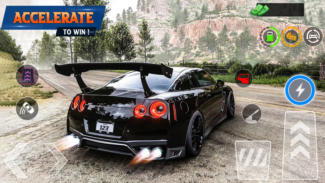 Car Racing City 3D Drift Games - Gameplay image of android game