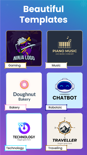 Logo Maker : Logo Design - عکس برنامه موبایلی اندروید