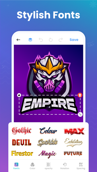 Logo Maker : Logo Design - عکس برنامه موبایلی اندروید