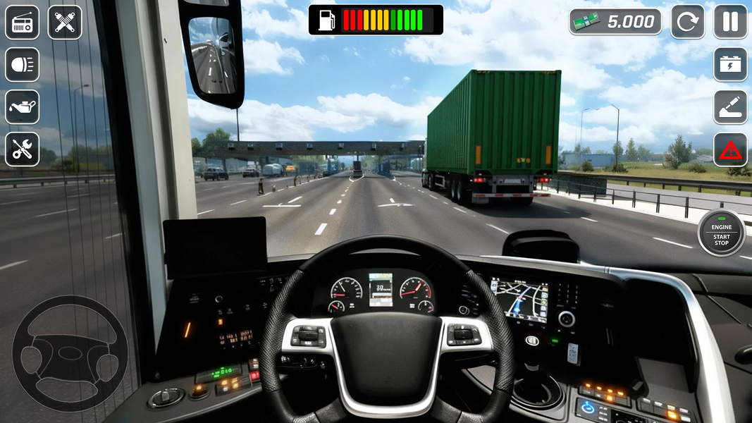Mega Truck Driving Simulator - عکس بازی موبایلی اندروید