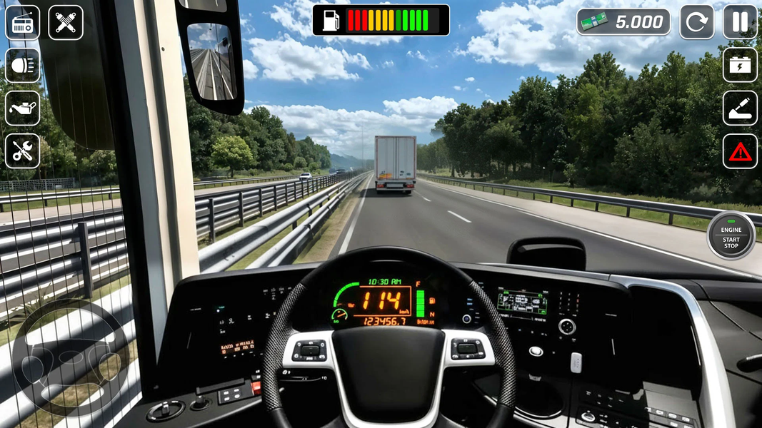 Mega Truck Driving Simulator - عکس بازی موبایلی اندروید