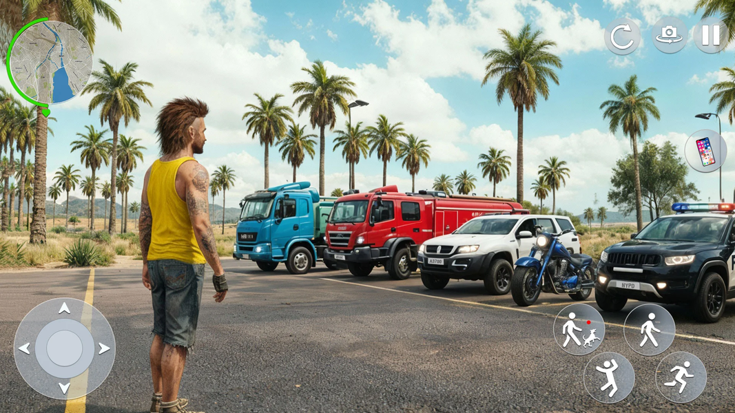 Vehicle Driving Sim Car Games - Gameplay image of android game