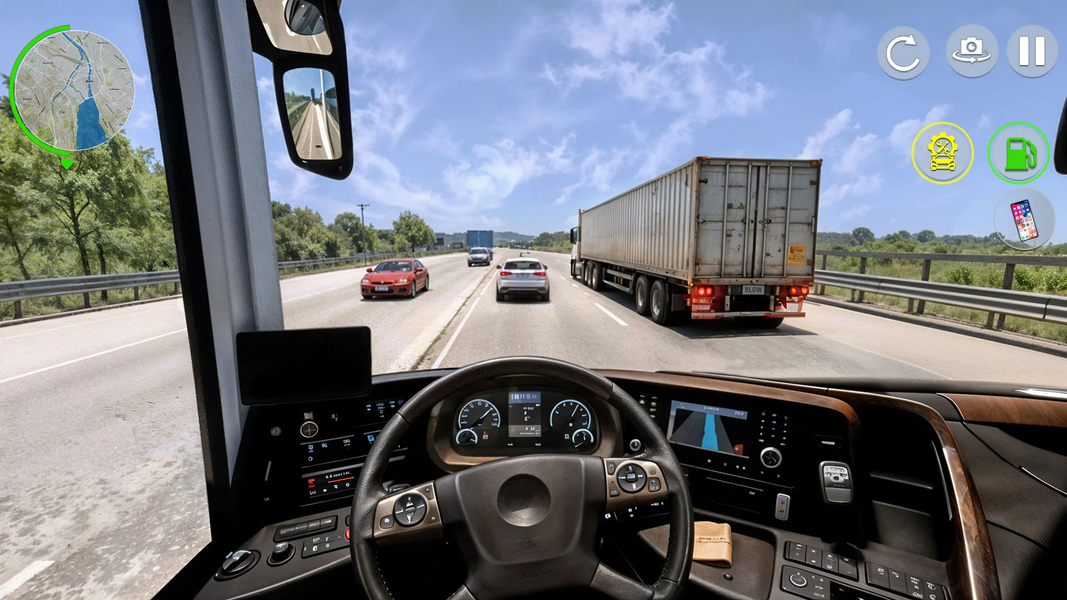 Vehicle Driving Sim Car Games - Gameplay image of android game