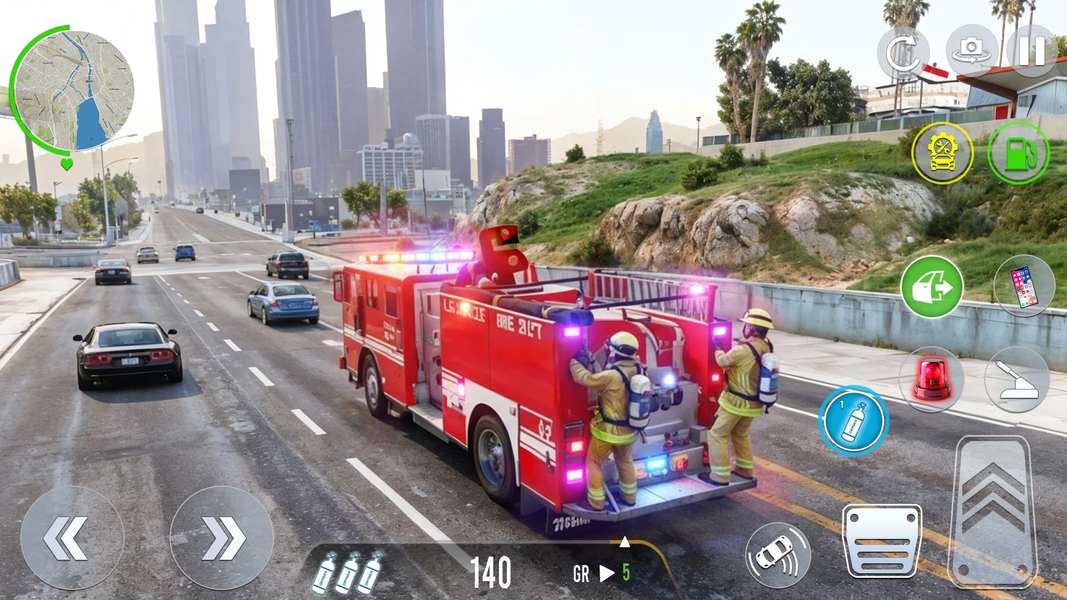 Vehicle Driving Sim Car Games - Gameplay image of android game